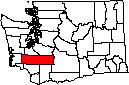Lewis County WA small map